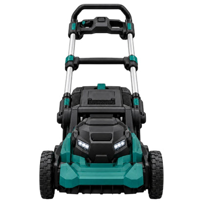 Bralvud Lawn Mower With Grass Catcher And Headlights