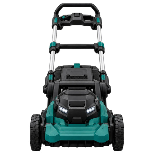Bralvud Lawn Mower With Grass Catcher And Headlights