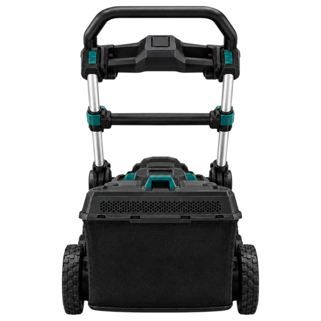 Bralvud Lawn Mower With Grass Catcher And Headlights