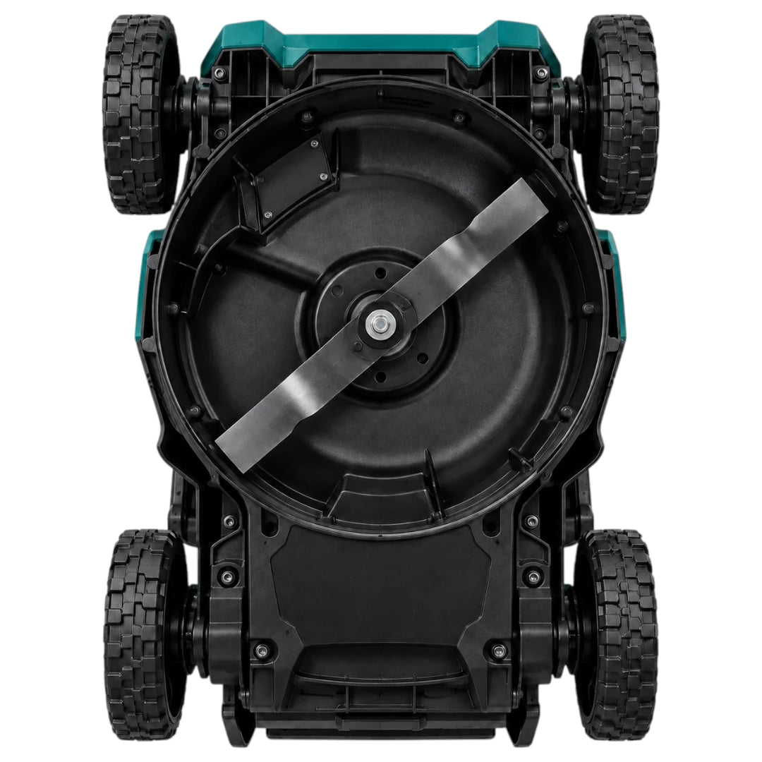 Bralvud Lawn Mower With Grass Catcher And Headlights