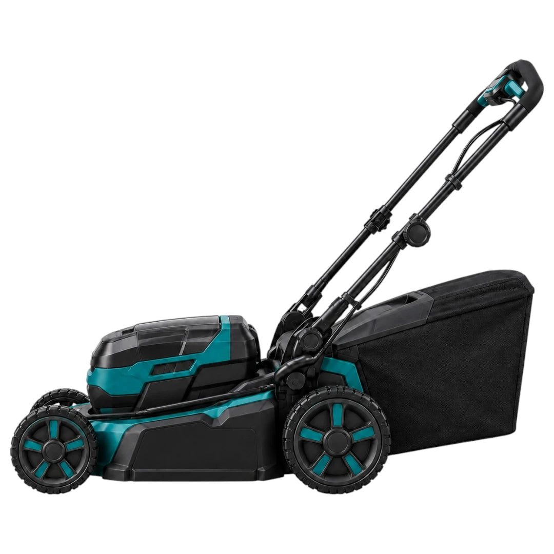 Bralvud Walk Behind Mower With Rear Grass Bag