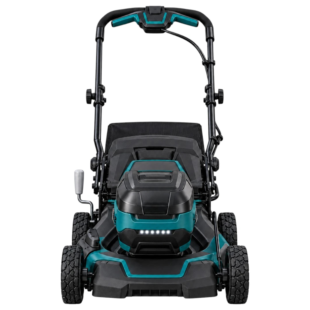 Bralvud Walk Behind Mower With Rear Grass Bag